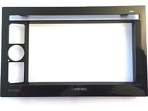 ZENEC Z-N720 FRONTPLATTE HOCHGLANZ SCHWARZ