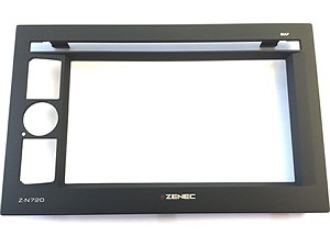 ZENEC Z-N720 FRONTPLATTE MATT SCHWARZ